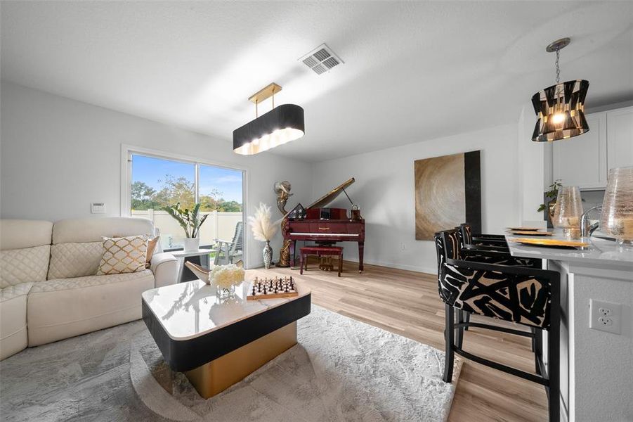 Furnished interior view inside a new home in , Ocala (Image 21). Furnished interior view inside a new home in , Ocala (Image 21).