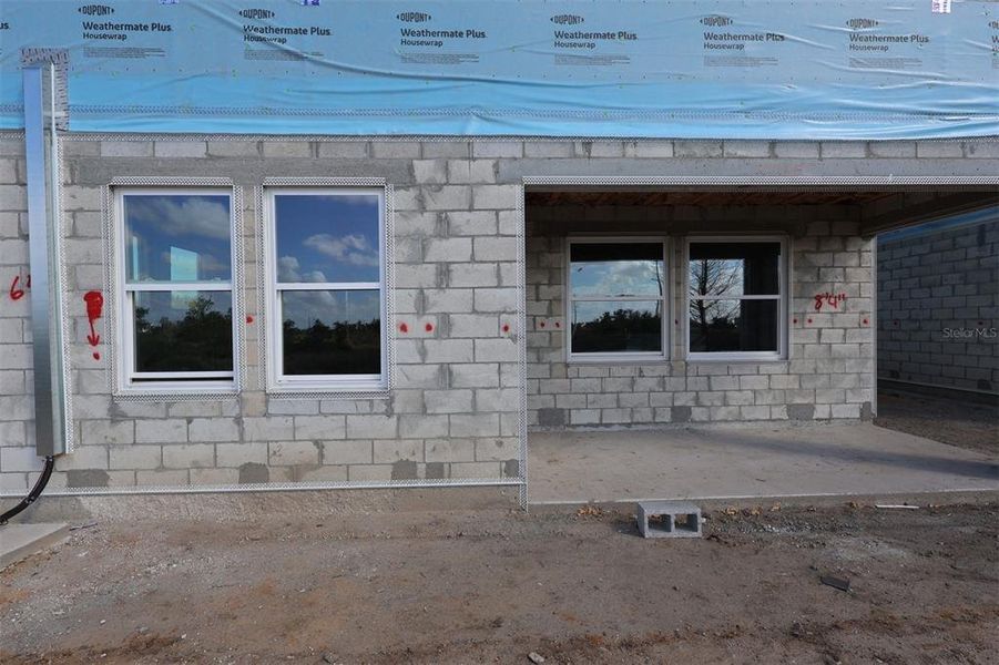 In-progress construction of a new home in Persimmon Place – Garden Series, Wesley Chapel, FL (Image 5).