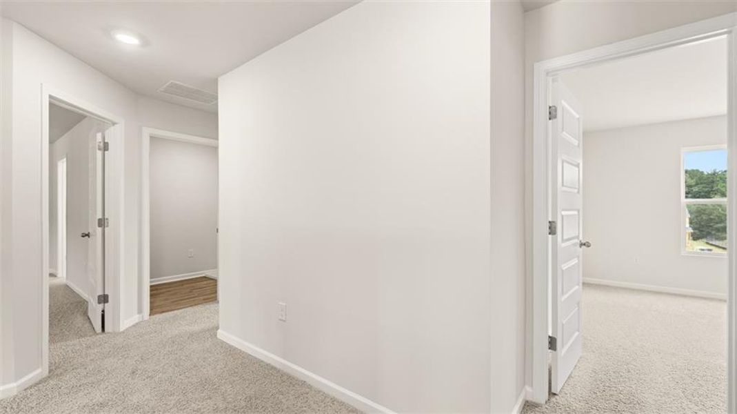 Spacious, unfurnished interior of a new home in Preserve at Dove Creek, Winder (Image 26).