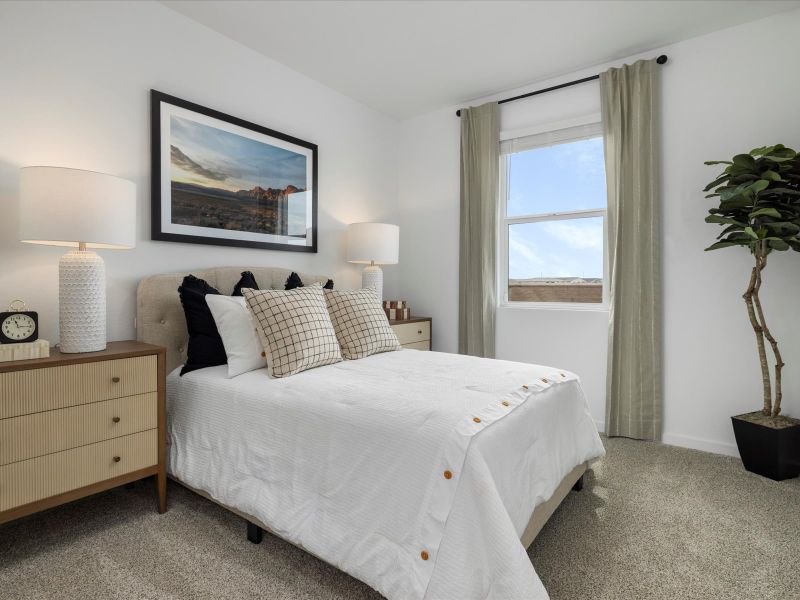 The Leslie floorplan modeled at Anthem at Merrill Ranch