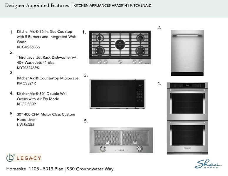 Sample of building materials used in homes in Legacy, League City (Image 5).