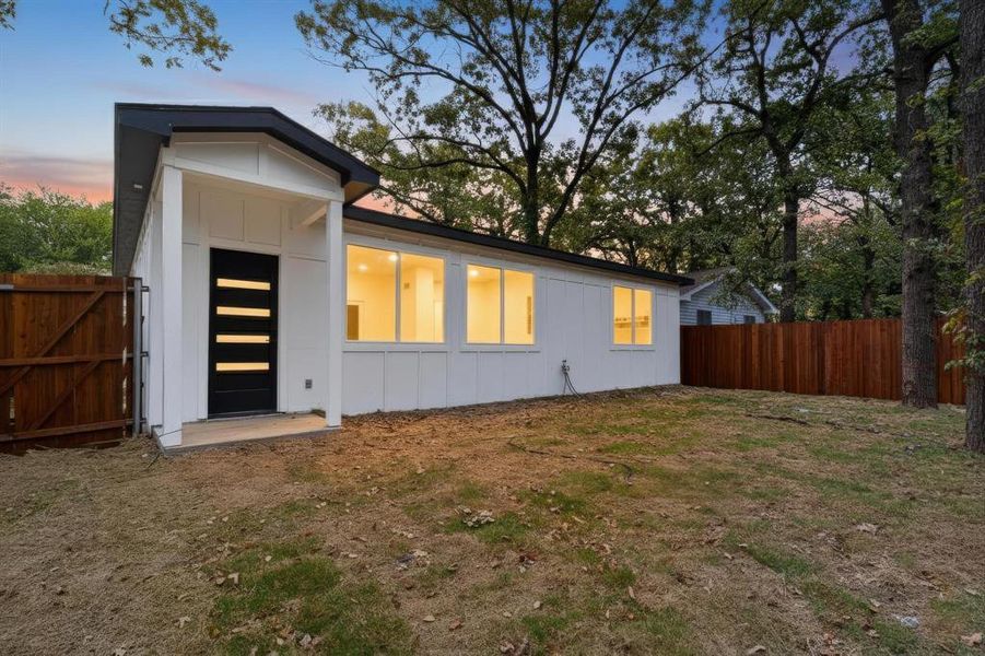 Exterior details and patio area of a home in , Gun Barrel City (Image 4). Exterior details and patio area of a home in , Gun Barrel City (Image 4).