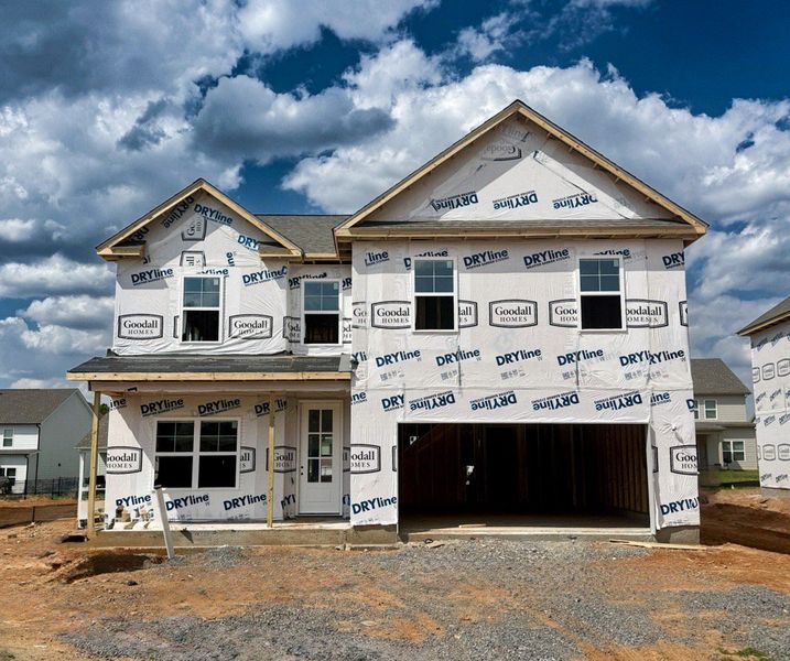 *Photo of actual home under construction. May 2026