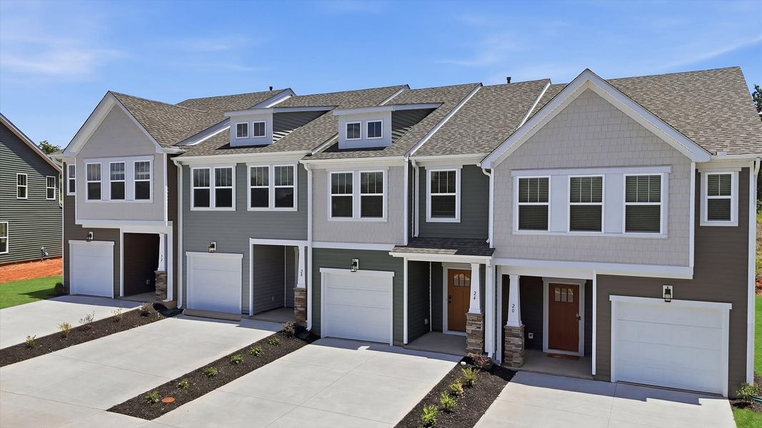 Functional design and eye-catching details in this accomplished villa at the new Marion Square community Functional design and eye-catching details in this accomplished villa at the new Marion Square community