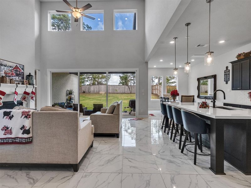 Furnished interior view inside a new home in , Conroe (Image 35). Furnished interior view inside a new home in , Conroe (Image 35).