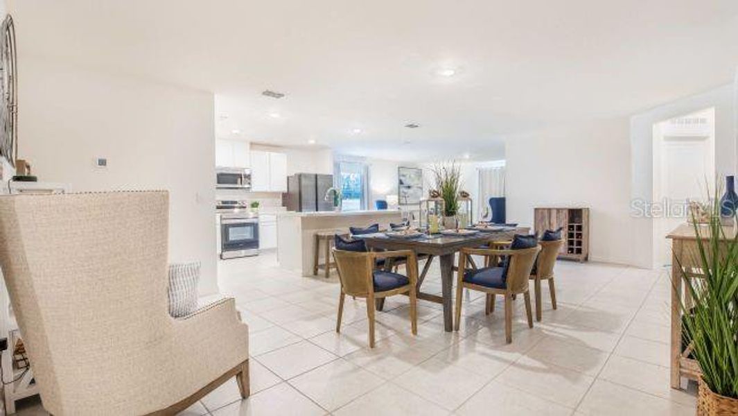 Furnished interior view inside a new home in Royal Highlands, Brooksville (Image 9).