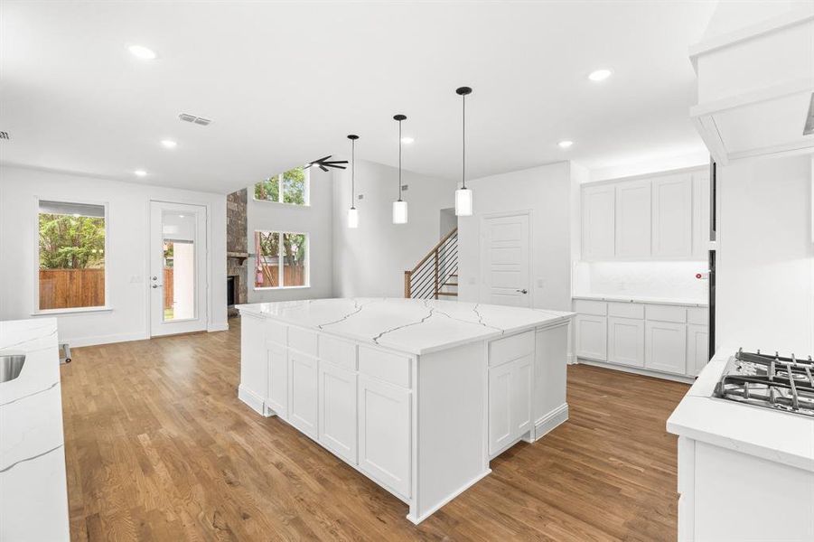 Furnished interior view inside a new home in , Fort Worth (Image 10). Furnished interior view inside a new home in , Fort Worth (Image 10).