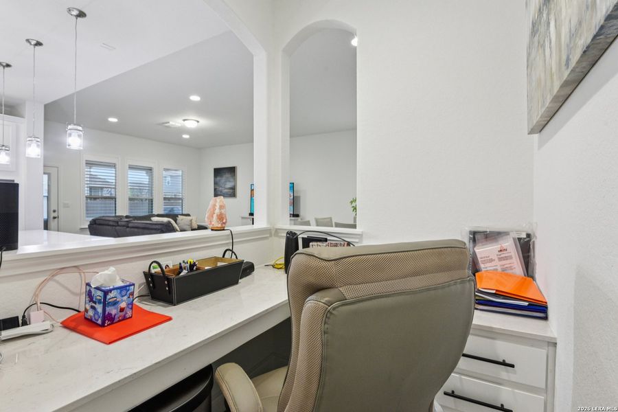Furnished interior view inside a new home in Davis Ranch, San Antonio (Image 8).