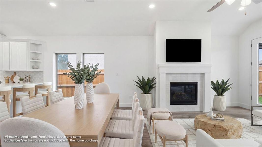 Furnished interior view inside a new home in Avondale, Fate (Image 6).