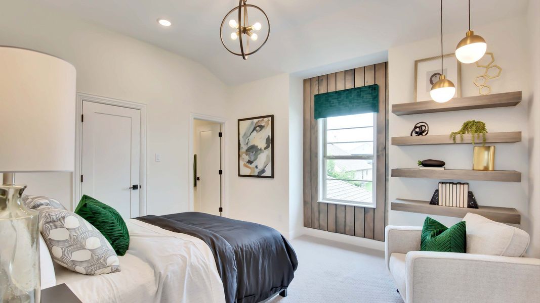 Furnished interior view inside a new home in Oaks at San Gabriel, Georgetown (Image 8). Furnished interior view inside a new home in Oaks at San Gabriel, Georgetown (Image 8).