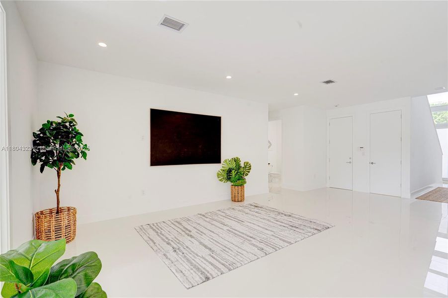 Furnished interior view inside a new home in , Miami (Image 37). Furnished interior view inside a new home in , Miami (Image 37).