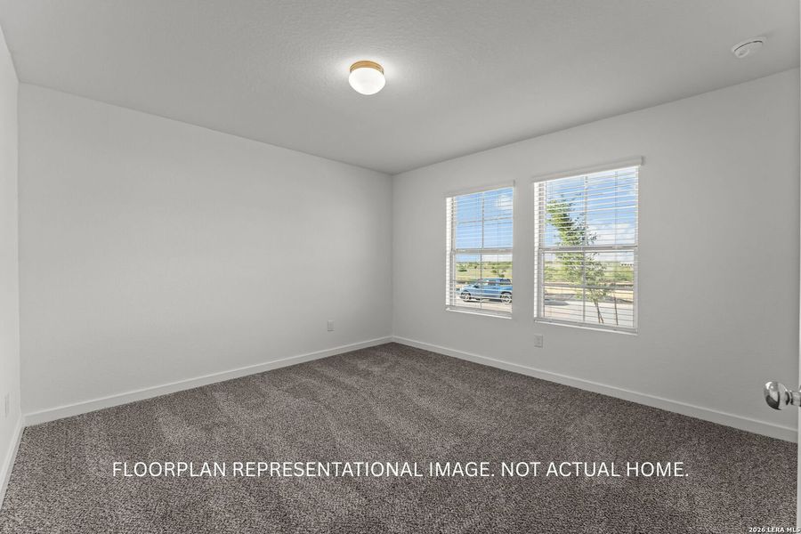 Spacious, unfurnished interior of a new home in Paloma Park, Converse (Image 12).