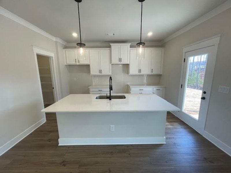 Furnished interior view inside a new home in Ponderosa Farms Estates, Gainesville (Image 8).