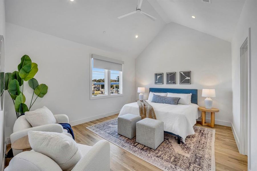 Furnished interior view inside a new home in , Dallas (Image 10).