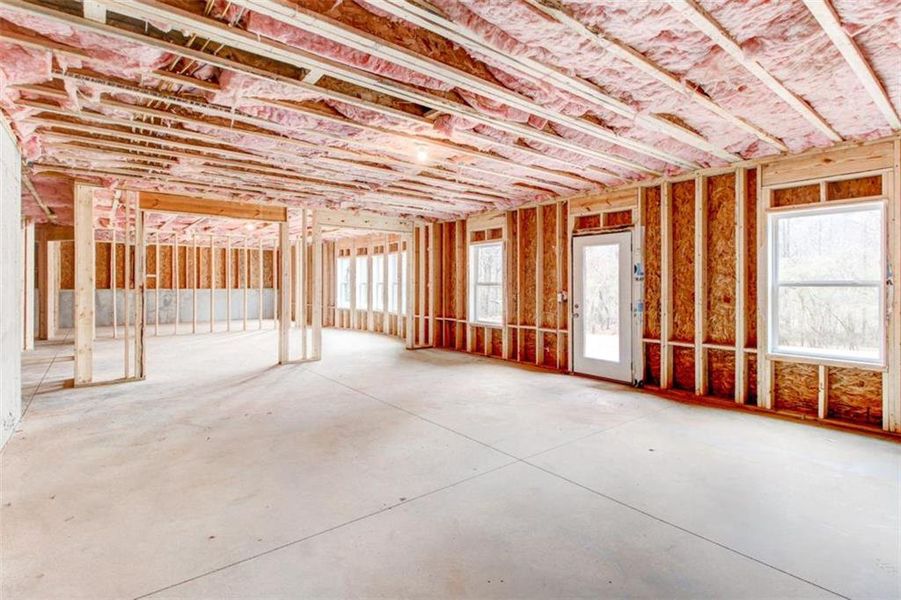 In-progress construction of a new home in , Conyers, GA (Image 48).