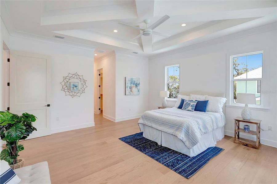 Furnished interior view inside a new home in , Tampa (Image 34).