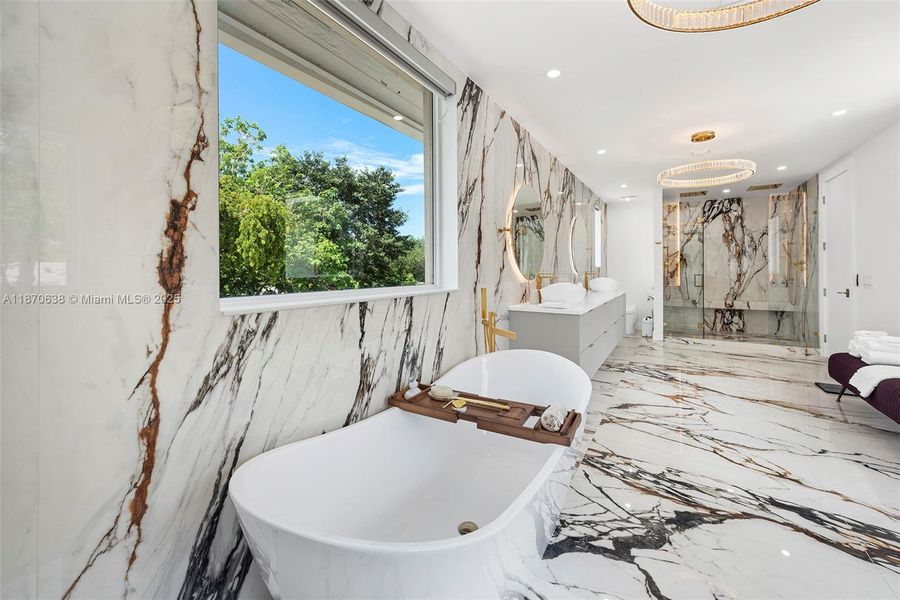 Furnished interior view inside a new home in , Palmetto Bay (Image 6).