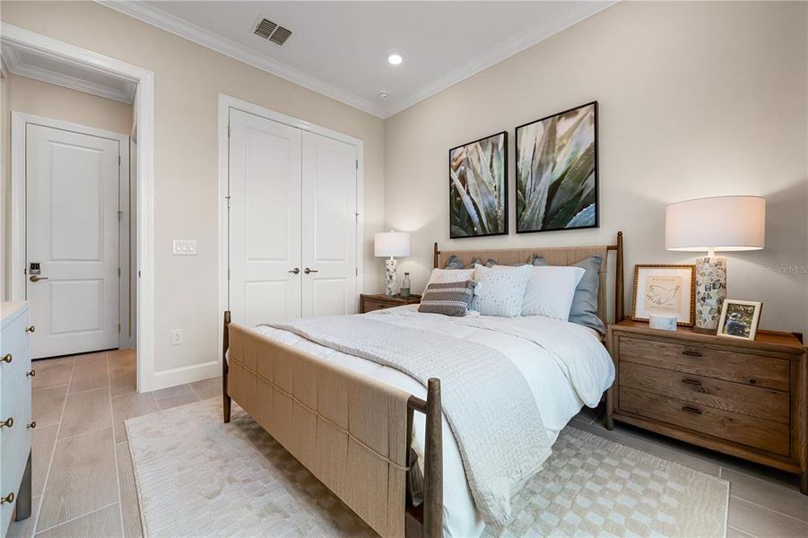 Furnished interior view inside a new home in Esplanade at Skye Ranch, Sarasota (Image 30).
