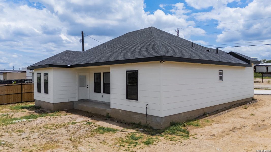 Exterior details and patio area of a home in , Eagle Pass (Image 3). Exterior details and patio area of a home in , Eagle Pass (Image 3).