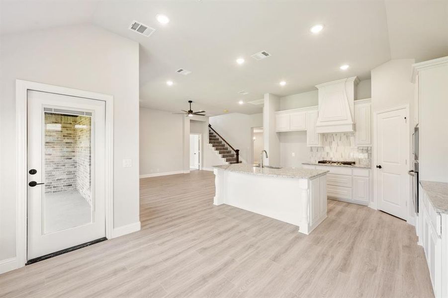 Furnished interior view inside a new home in Maplewood, Glenn Heights (Image 12). Furnished interior view inside a new home in Maplewood, Glenn Heights (Image 12).