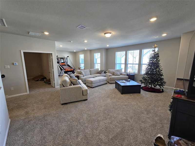 Furnished interior view inside a new home in Kemah Crossing - Luxe Series, Kemah (Image 19).