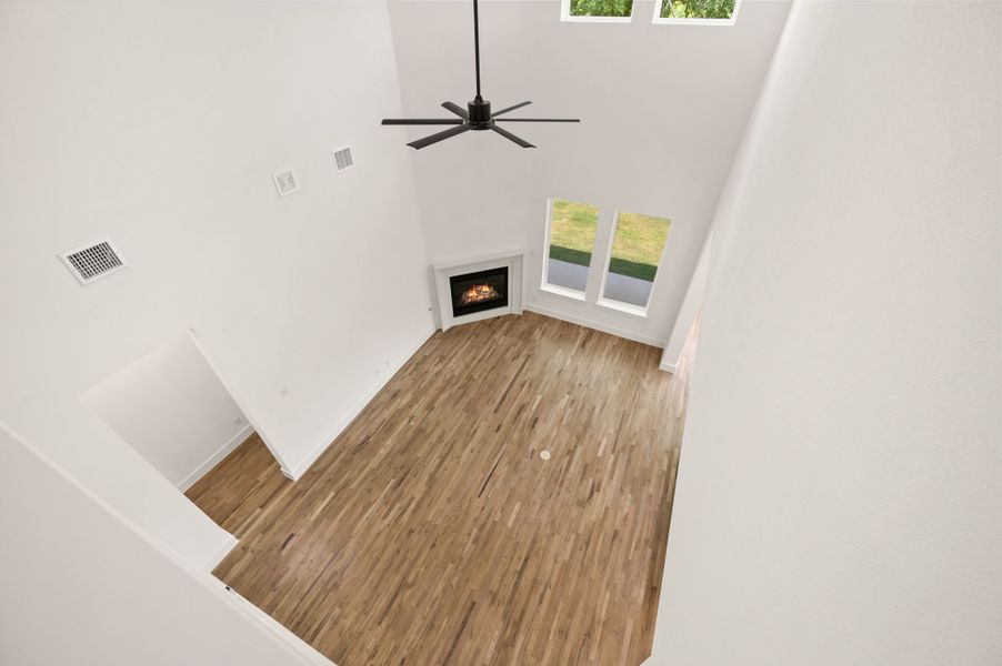Representative unfurnished interior of a home built from the Ashley by Our Country Homes in Parks of Aledo, Aledo (Image 73).