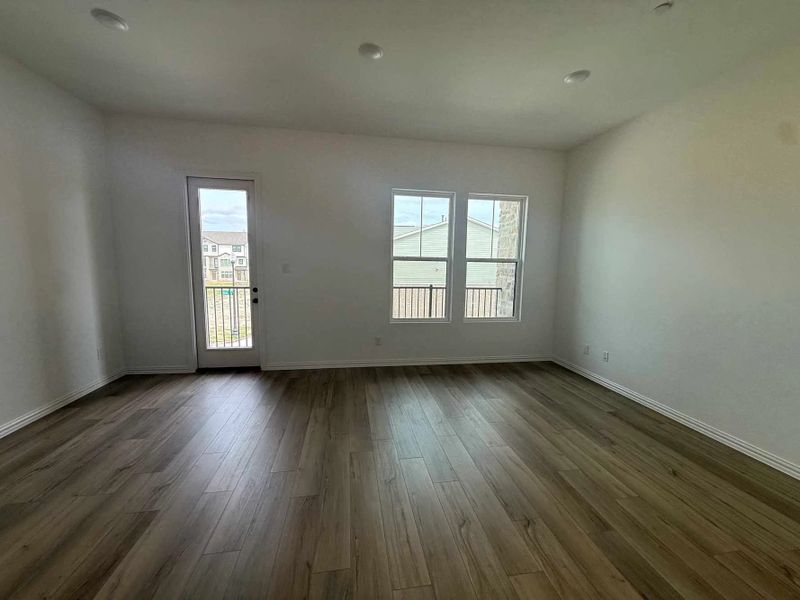 Family Room Construction Progress