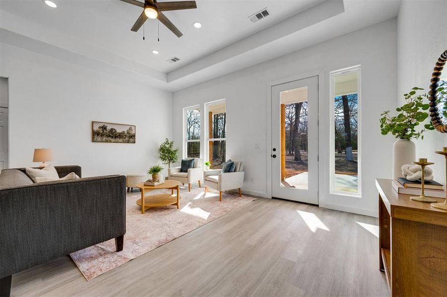 Furnished interior view inside a new home in , Sumner (Image 9).