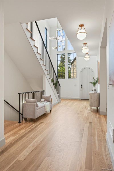 Furnished interior view inside a new home in , Denver (Image 33). Furnished interior view inside a new home in , Denver (Image 33).