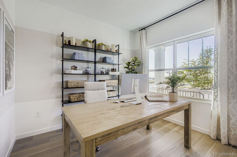 Model Home Reflected