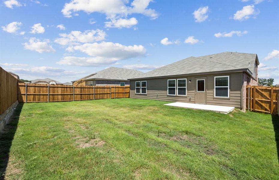 Oversized yard *Real home pictured Oversized yard *Real home pictured