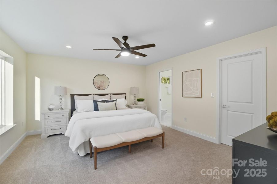 Furnished interior view inside a new home in , Mooresville (Image 29).