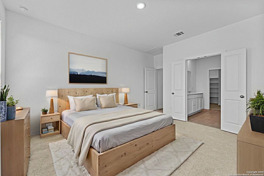 Furnished interior view inside a new home in Hidden Trails: Coastline Collection, Bulverde (Image 8). Furnished interior view inside a new home in Hidden Trails: Coastline Collection, Bulverde (Image 8).