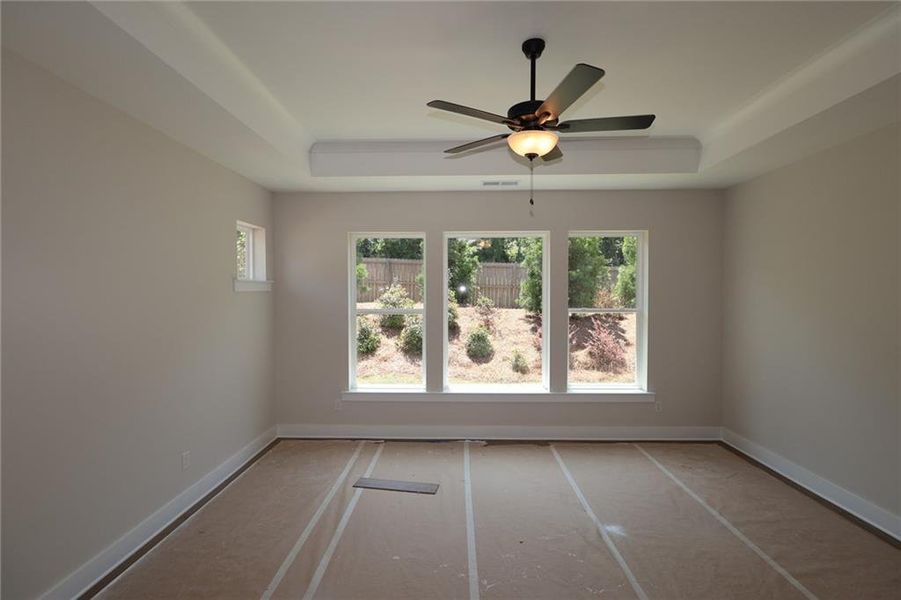 In-progress construction of a new home in Maple Grove at Towne Lake, Woodstock, GA (Image 11).