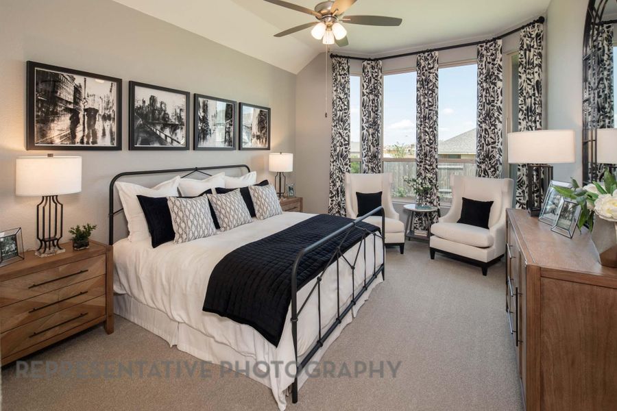 Furnished interior view inside a new home in Crosswinds, Kyle (Image 5). Furnished interior view inside a new home in Crosswinds, Kyle (Image 5).