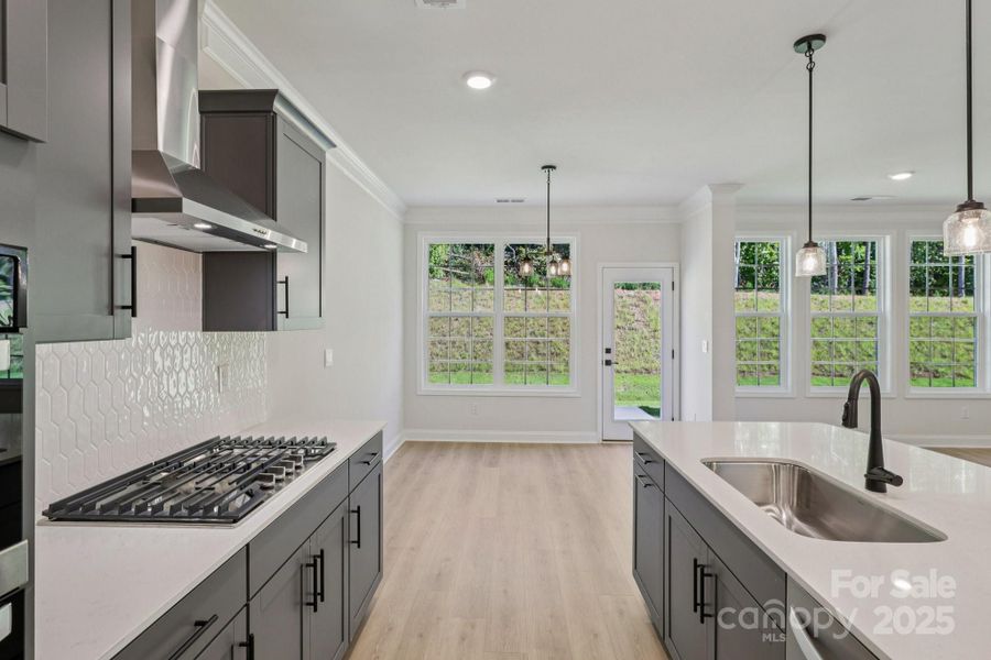 Furnished interior view inside a new home in Falls Cove, Troutman (Image 5). Furnished interior view inside a new home in Falls Cove, Troutman (Image 5).
