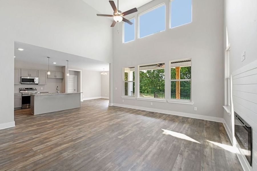 Representative unfurnished interior of a home built from the The Leonora by Norfleet Builders in Starks Estates, Cross Plains (Image 26).