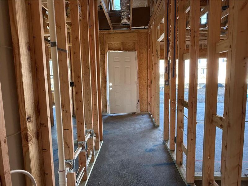 In-progress construction of a new home in Maple Village, Adairsville, GA (Image 21).