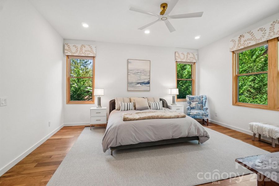 Furnished interior view inside a new home in , Asheville (Image 14).