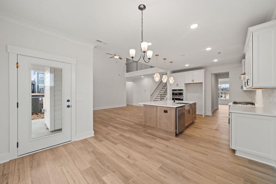 Furnished interior view inside a new home in Wexford, Elon (Image 10).
