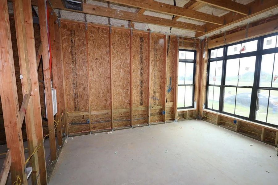 Spacious, unfurnished interior of a new home in Riceland 50’ Alley Load Homesites, Mont Belvieu (Image 3).