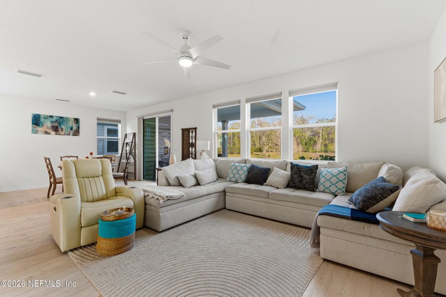 Furnished interior view inside a new home in , St. Johns (Image 5).