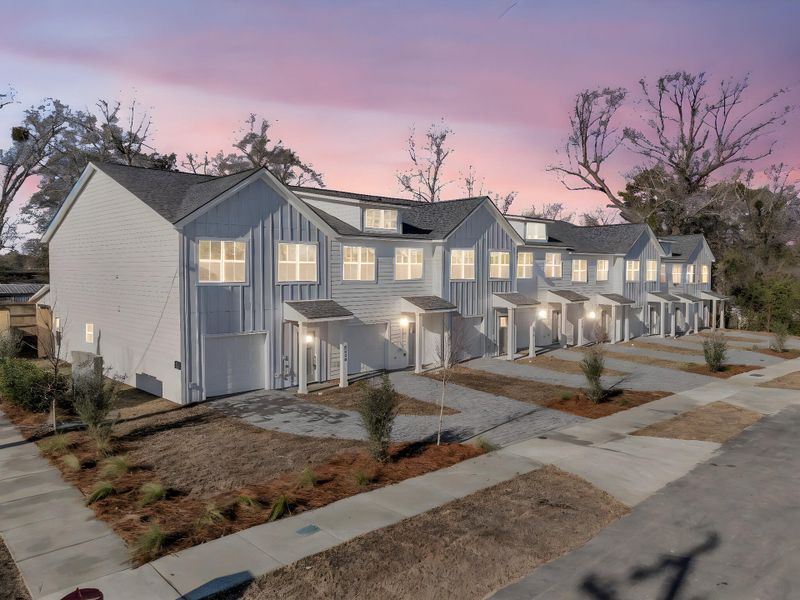 Front exterior of a new home in , North Charleston, SC, highlighting curb appeal (Image 25).