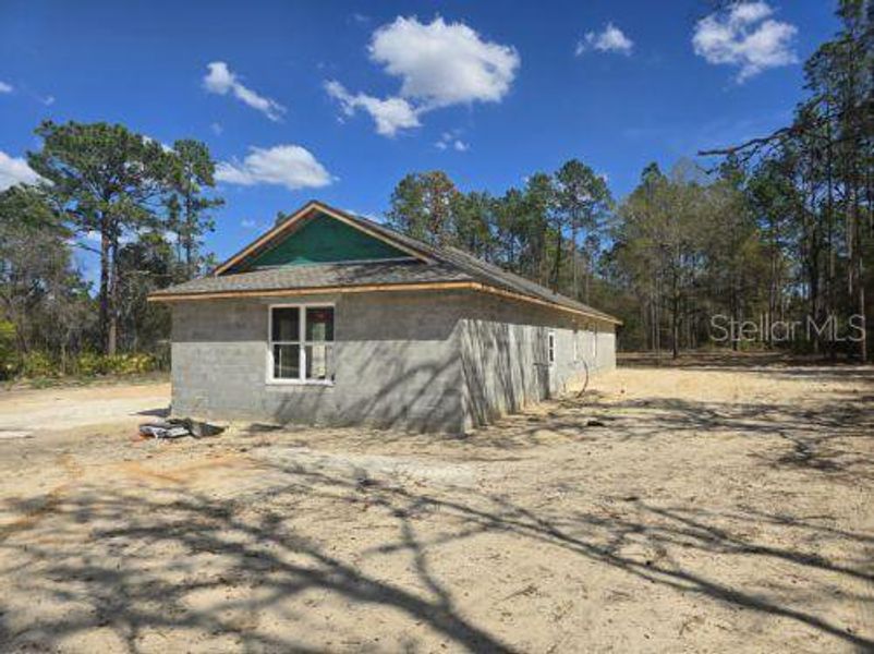 In-progress construction of a new home in , Dunnellon, FL (Image 49).