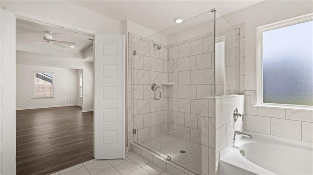 Furnished interior view inside a new home in Westland, Bogart (Image 12).