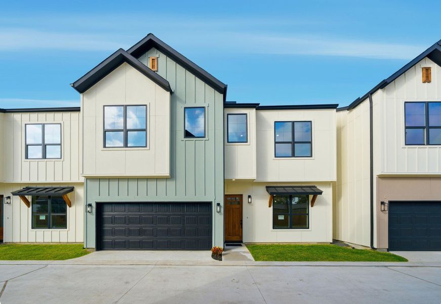 Front exterior of a new home in , Houston, TX, highlighting curb appeal (Image 2). Front exterior of a new home in , Houston, TX, highlighting curb appeal (Image 2).