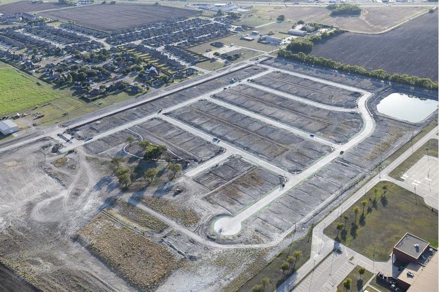 Site preparation for new homesites in River Ranch, Van Alstyne (Image 29).