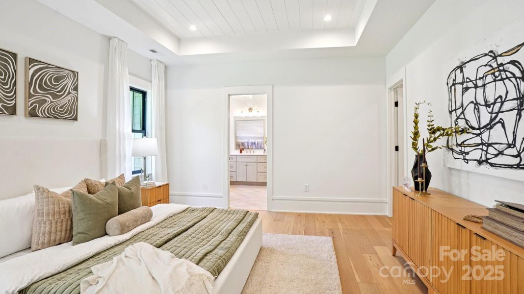 Furnished interior view inside a new home in , Charlotte (Image 4).