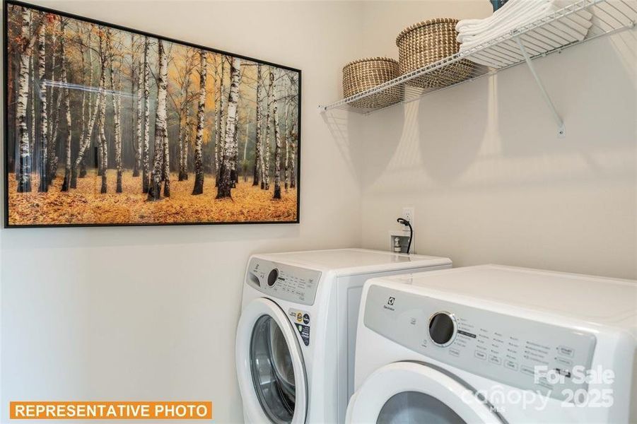 Furnished interior view inside a new home in Pine Bluff, Midland (Image 5).