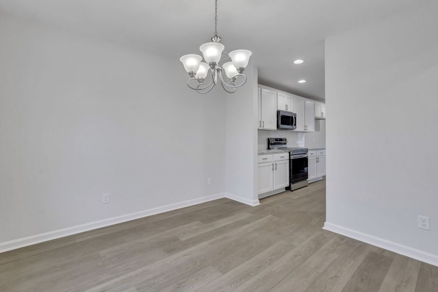 Representative unfurnished interior of a home built from the The Birch by Smith Family Homes in Sweetwater, Brunswick (Image 17).